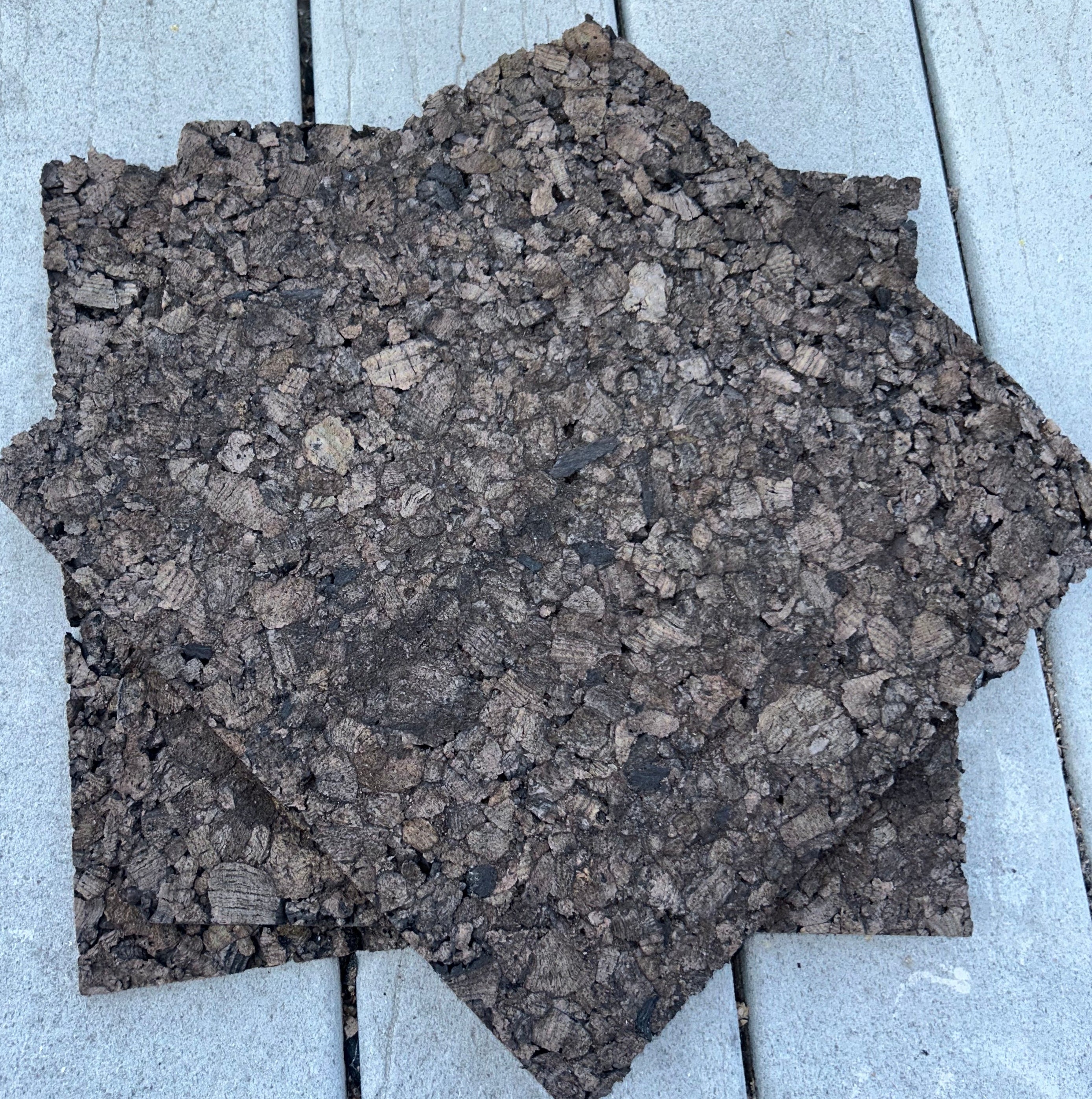 Carbonized Cork Panels